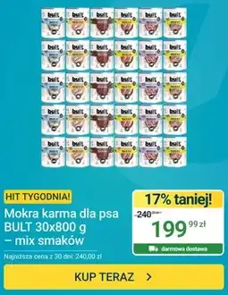 ERLI Mokra karma dla psa BULT 30-pak 800 g – mix smaków oferta