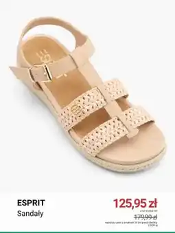 Deichmann Sandały damskie ESPRIT oferta