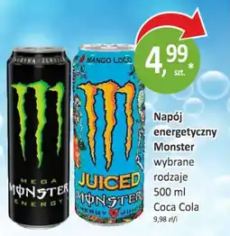 Passa Napój energetyczny Monster Coca Cola oferta