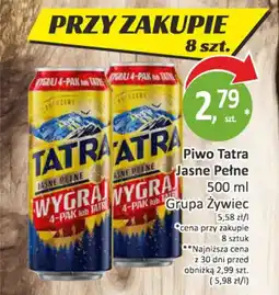 Passa Piwo Tatra Jasne Pełne Grupa Żywiec oferta