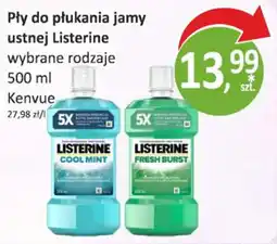 Passa Pły do płukania jamy ustnej Listerine Kenvue oferta