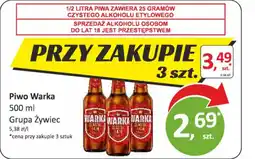 Passa Piwo Warka Grupa Żywiec oferta