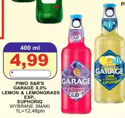 Primus Piwo s&r's garage 0,0% lemon & lemongrass exp., euphoriq oferta
