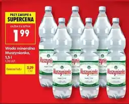 Biedronka Woda mineralna Muszynianka, 1,5 l oferta