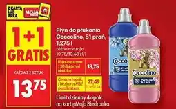 Biedronka Płyn do płukania Coccolino, 51 prań, 1,275 l oferta