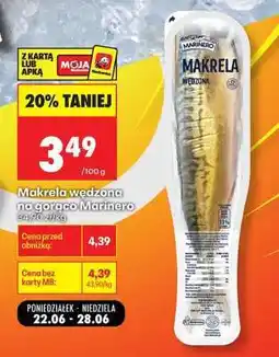 Biedronka Makrela wędzona na gorąco Marinero oferta
