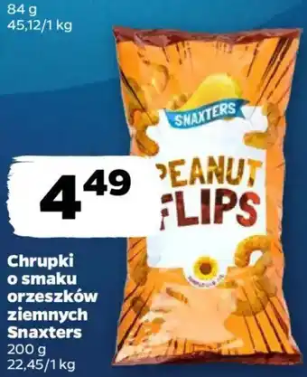 Netto Chrupki o smaku orzeszków ziemnych Snaxters oferta