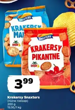 Netto Krakersy Snaxters oferta