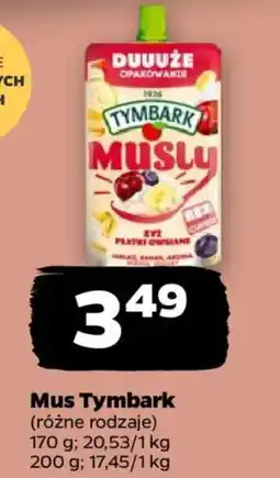 Netto Mus Tymbark oferta