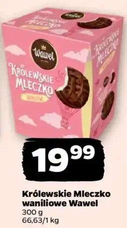 Netto Królewskie Mleczko waniliowe Wawel oferta