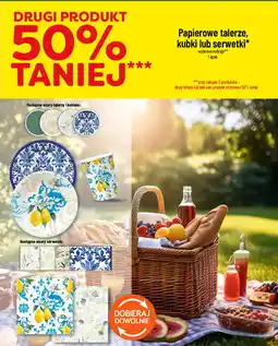 Polomarket Papierowe talerze, kubki lub serwetki oferta
