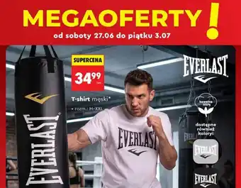 Biedronka T-shirt męski Everlast oferta
