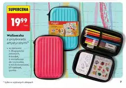 Biedronka Kayet Walizeczka z przyborami artystycznymi oferta