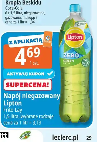 E.Leclerc Napój niegazowany Lipton oferta