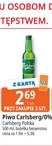 E.Leclerc Piwo Carlsberg/0% oferta