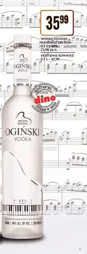Dino Wódka Ogiński Wedding Edition oferta