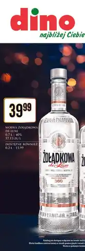 Dino Wódka Żołądkowa de Luxe oferta