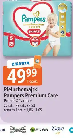 E.Leclerc Pieluchomajtki Pampers Premium Care oferta
