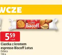 E.Leclerc Ciastka z kremem espresso Biscoff Lotus oferta