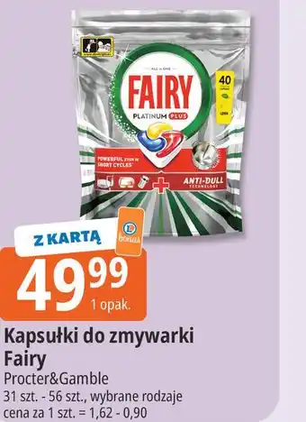 E.Leclerc Kapsułki do zmywarki Fairy oferta
