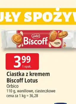 E.Leclerc Ciastka z kremem Biscoff Lotus oferta