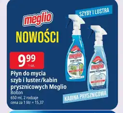 E.Leclerc Płyn do mycia szyb i luster/kabin prysznicowych Meglio oferta