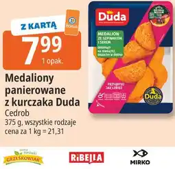 E.Leclerc Medaliony panierowane z kurczaka Duda Cedrob oferta