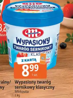 E.Leclerc Wypasiony twaróg sernikowy klasyczny Mlekovita oferta
