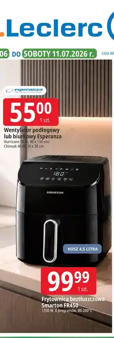 E.Leclerc Frytownica beztłuszczowa Smarton FR450 oferta