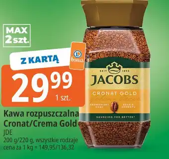 E.Leclerc Kawa rozpuszczalna Jacobs Cronat/Crema Gold oferta