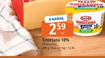 E.Leclerc Śmietana 18% Mlekovita oferta