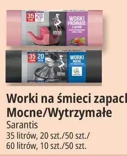 E.Leclerc Worki na śmieci zapachowe/Mocne/Wytrzymałe Sarantis oferta