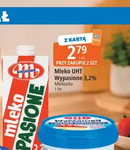 E.Leclerc Mleko UHT Wypasione 3,2% Mlekovita oferta