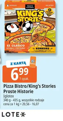 E.Leclerc Pizza Bistro/King's Stories Proste Historie oferta