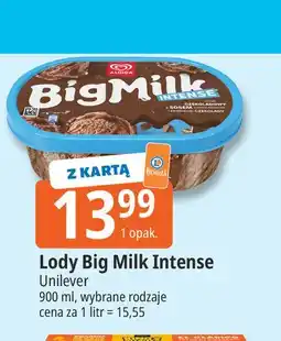 E.Leclerc Lody Big Milk Intense oferta