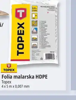 E.Leclerc Folia malarska HDPE Topex oferta