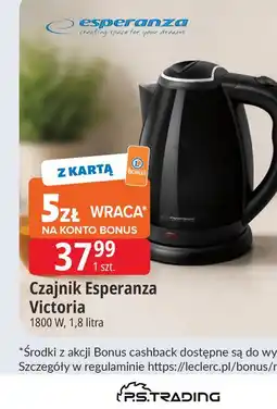 E.Leclerc Czajnik Esperanza Victoria oferta