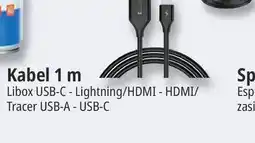 E.Leclerc Kabel 1 m Libox USB-C - Lightning/HDMI - HDMI/Tracer USB-A - USB-C oferta