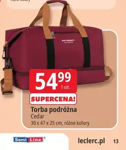 E.Leclerc Torba podróżna Cedar oferta