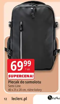 E.Leclerc Plecak do samolotu Semi Line oferta
