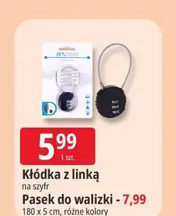 E.Leclerc Kłódka z linką na szyfr oferta