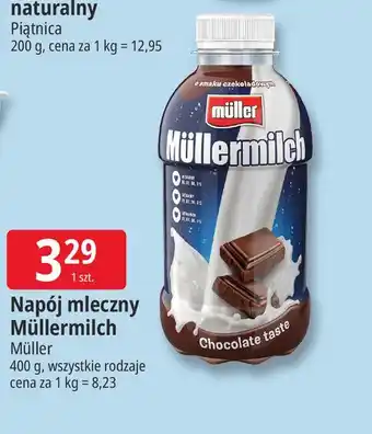 E.Leclerc Napój mleczny Müllermilch Müller oferta