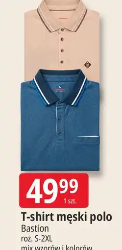 E.Leclerc T-shirt męski polo Bastion oferta