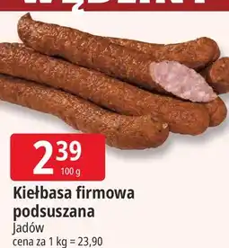 E.Leclerc Kiełbasa firmowa podsuszana Jadów oferta
