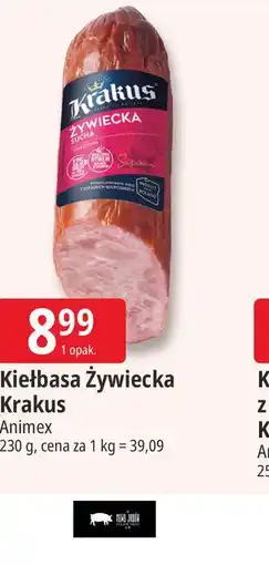 E.Leclerc Kiełbasa Żywiecka Krakus oferta