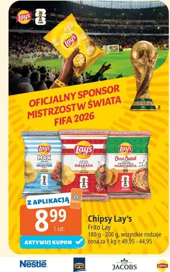 E.Leclerc Chipsy Lay's oferta