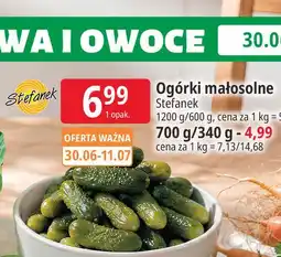 E.Leclerc Ogórki małosolne Stefanek oferta