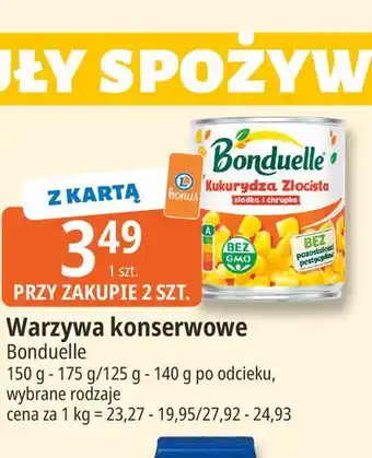 E.Leclerc Warzywa konserwowe Bonduelle oferta