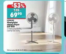 Biedronka EXTRALINK Wentylator stojący Bryza ESF-40D oferta