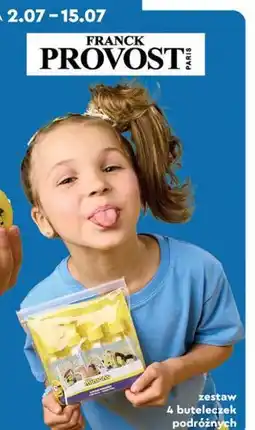 Biedronka Franck Provost Akcesoria kosmetyczne Minionki - zestaw 4 buteleczek podróżnych oferta
